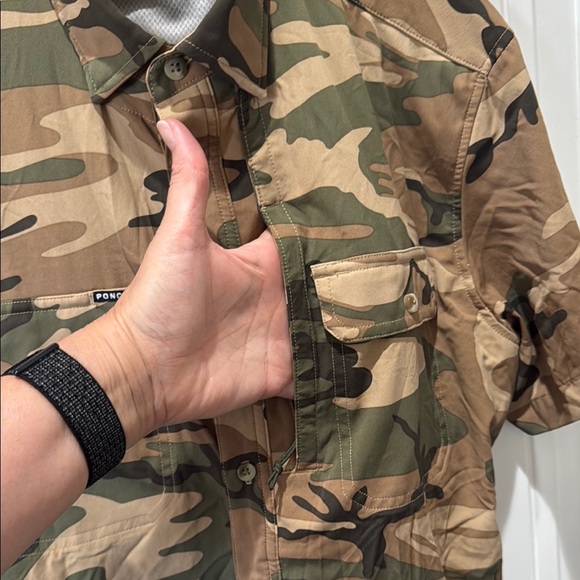 Poncho Camo Short Sleeve Shirt - Picture 4 of 9